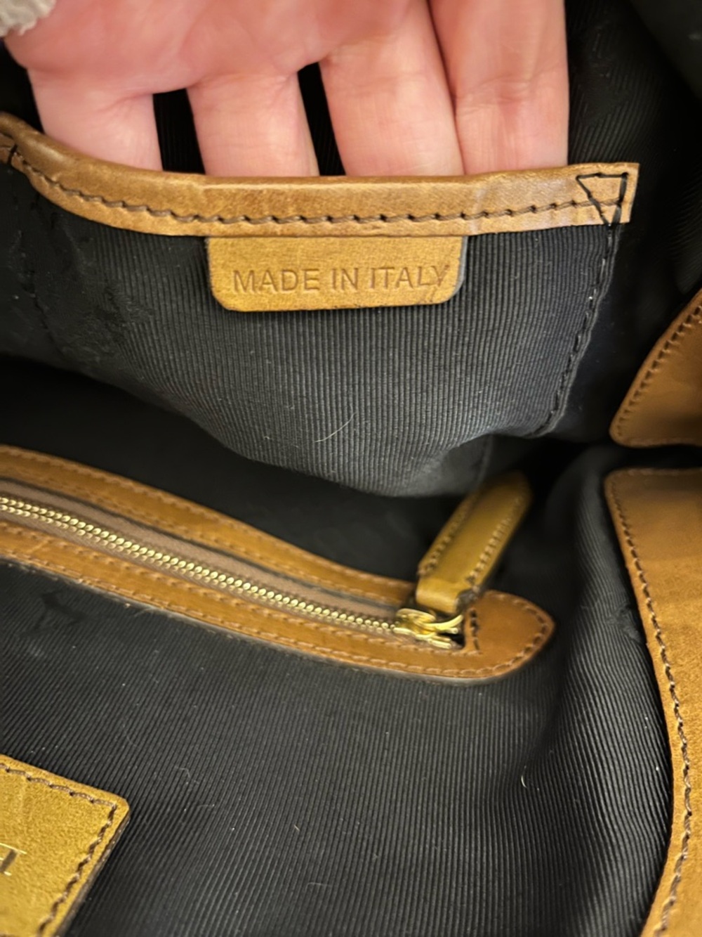 Burberry Brown and Tan Canvas & Leather Bowling Satchel- Oversized - Picture 12 of 15